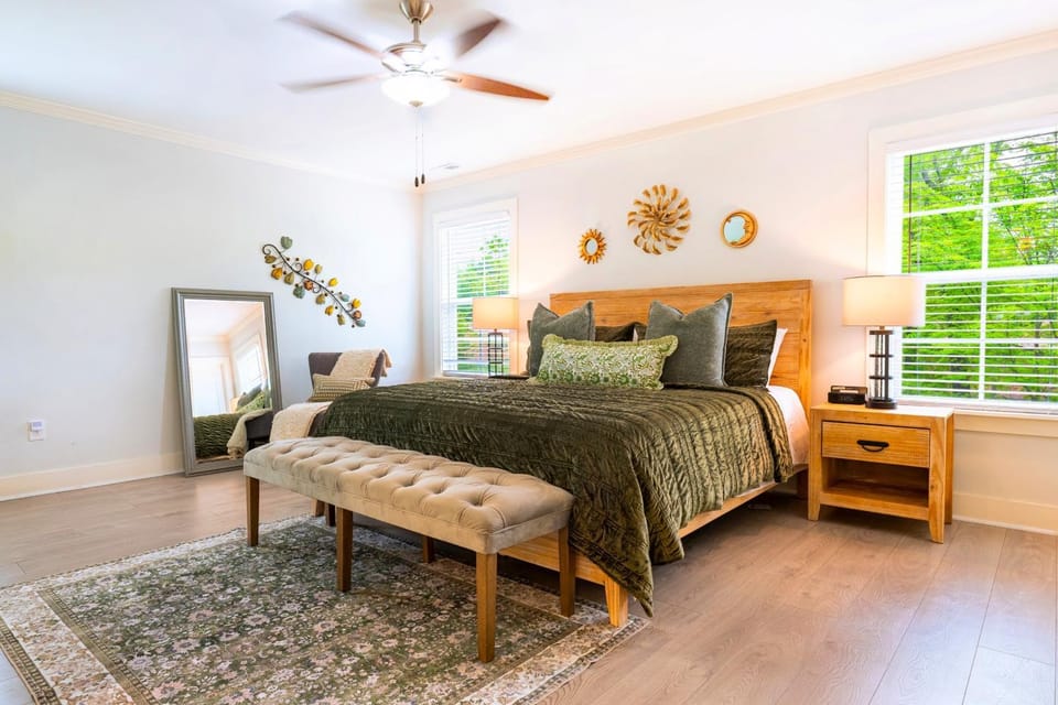 Bed, Bedroom