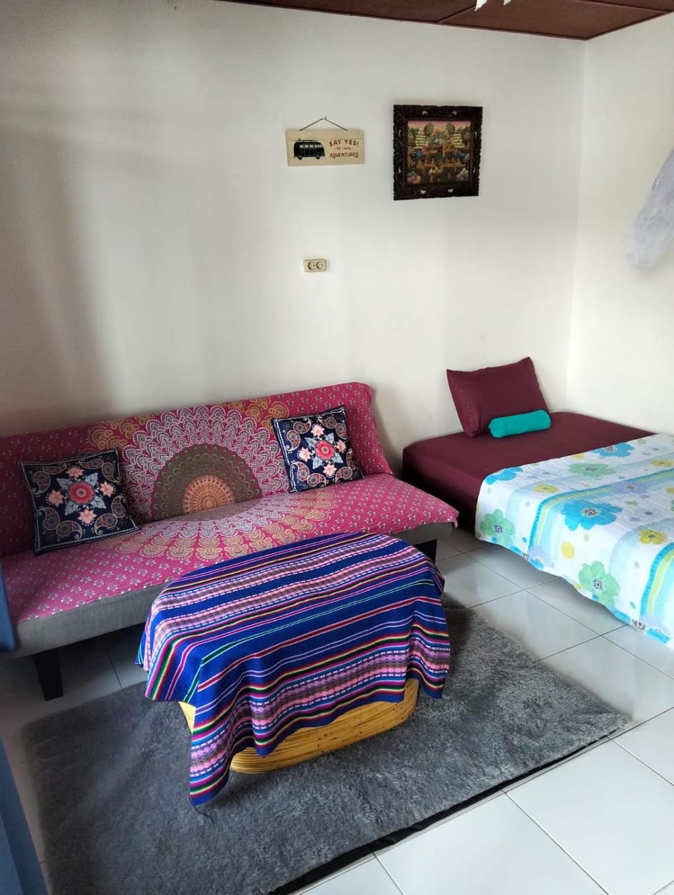 Living room, Bedroom
