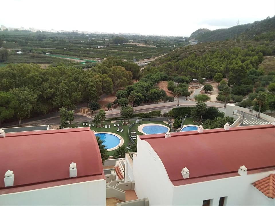 Property building, Pool view