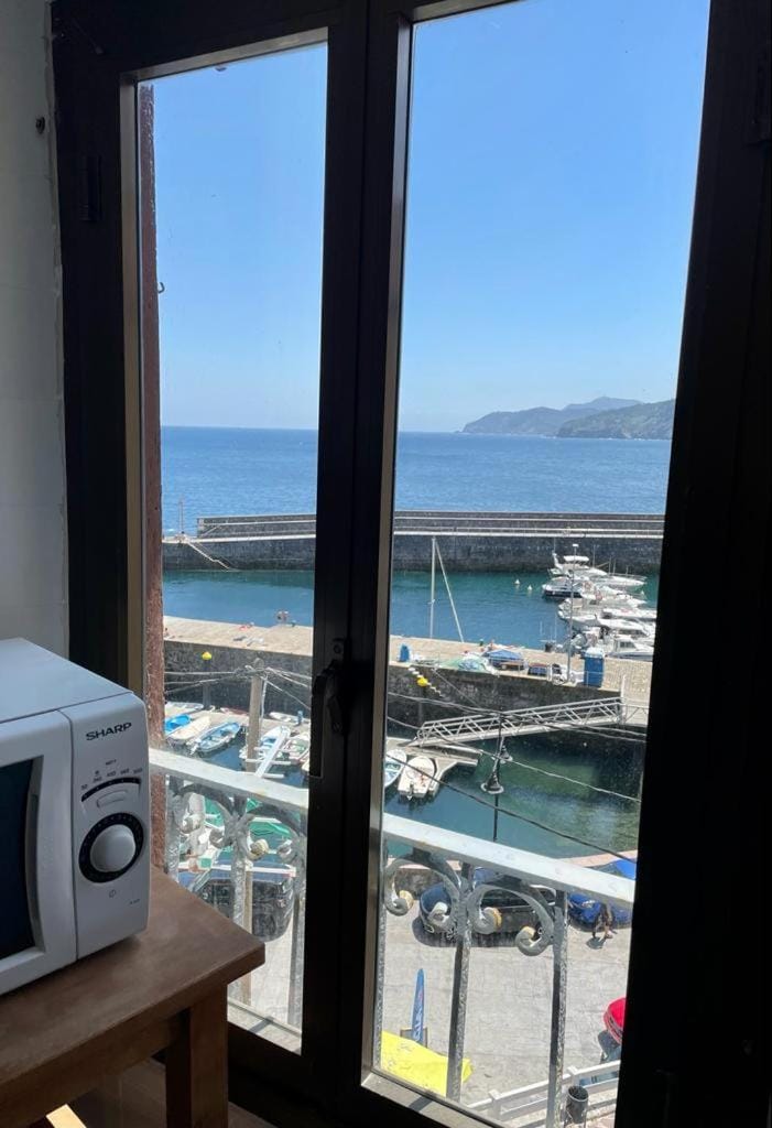 Day, View (from property/room), Kitchen or kitchenette, Sea view
