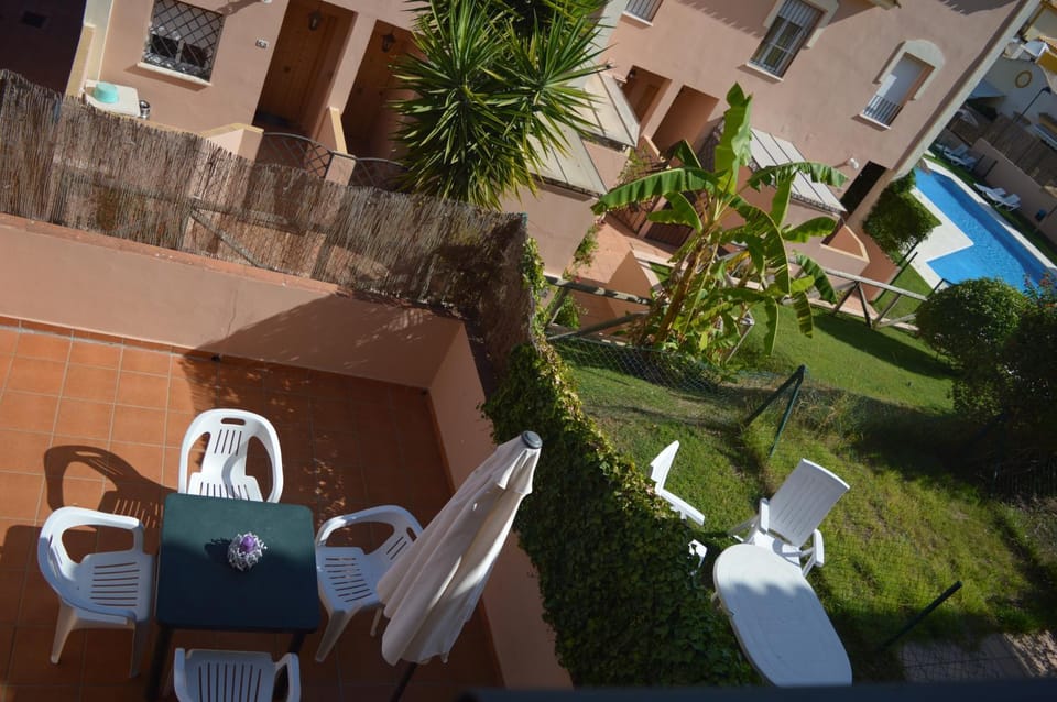 Patio, Balcony/Terrace, Garden view, Pool view