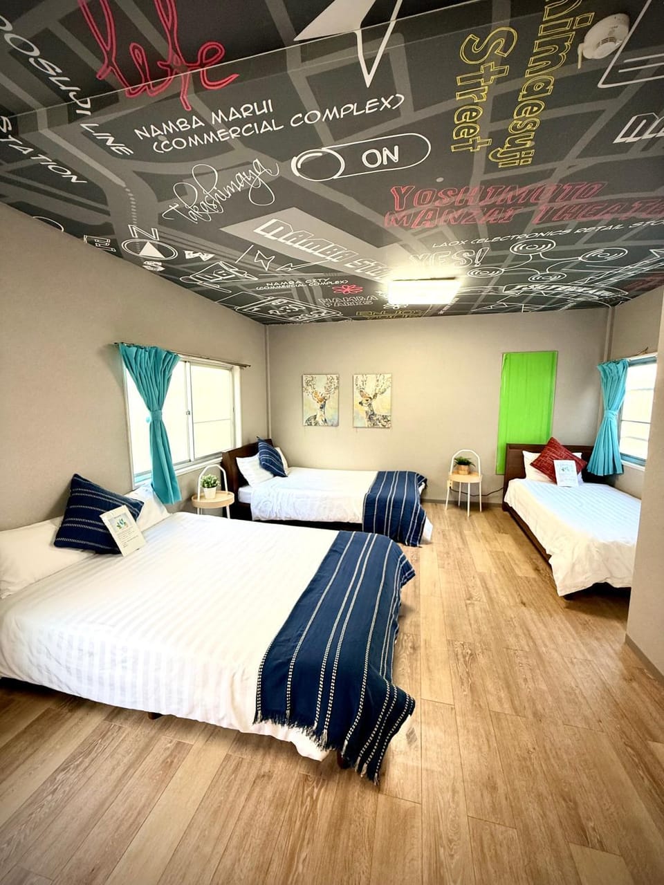 Sanacion Namba 難波千日前の5LDK120平米 駅徒歩2分 広々バルコニーでバーベキューも可能 Apartment in Osaka