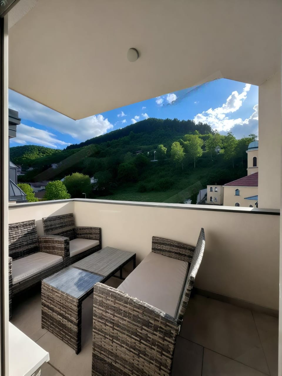 Day, Natural landscape, View (from property/room), Balcony/Terrace, Seating area