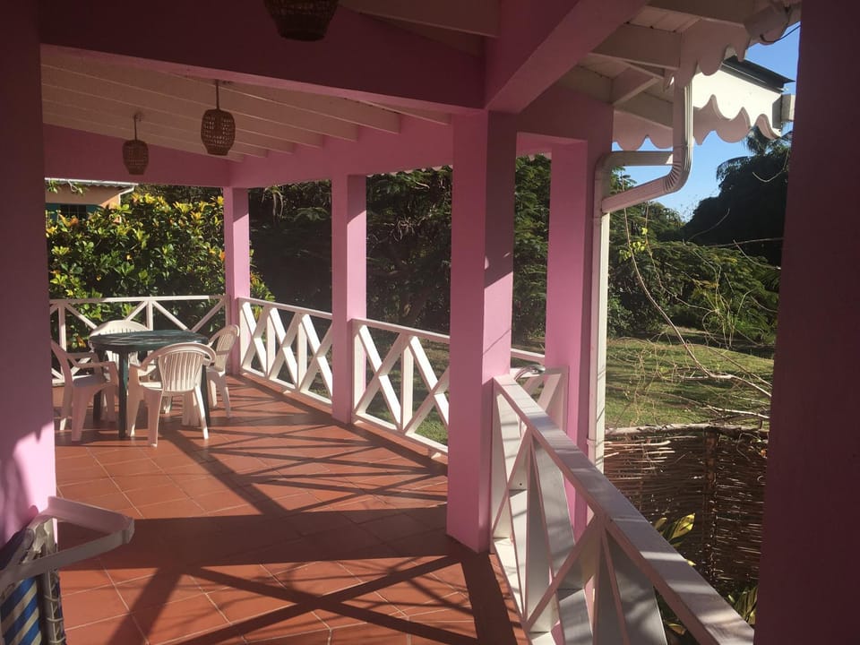 The Pink House Villa in Caribbean