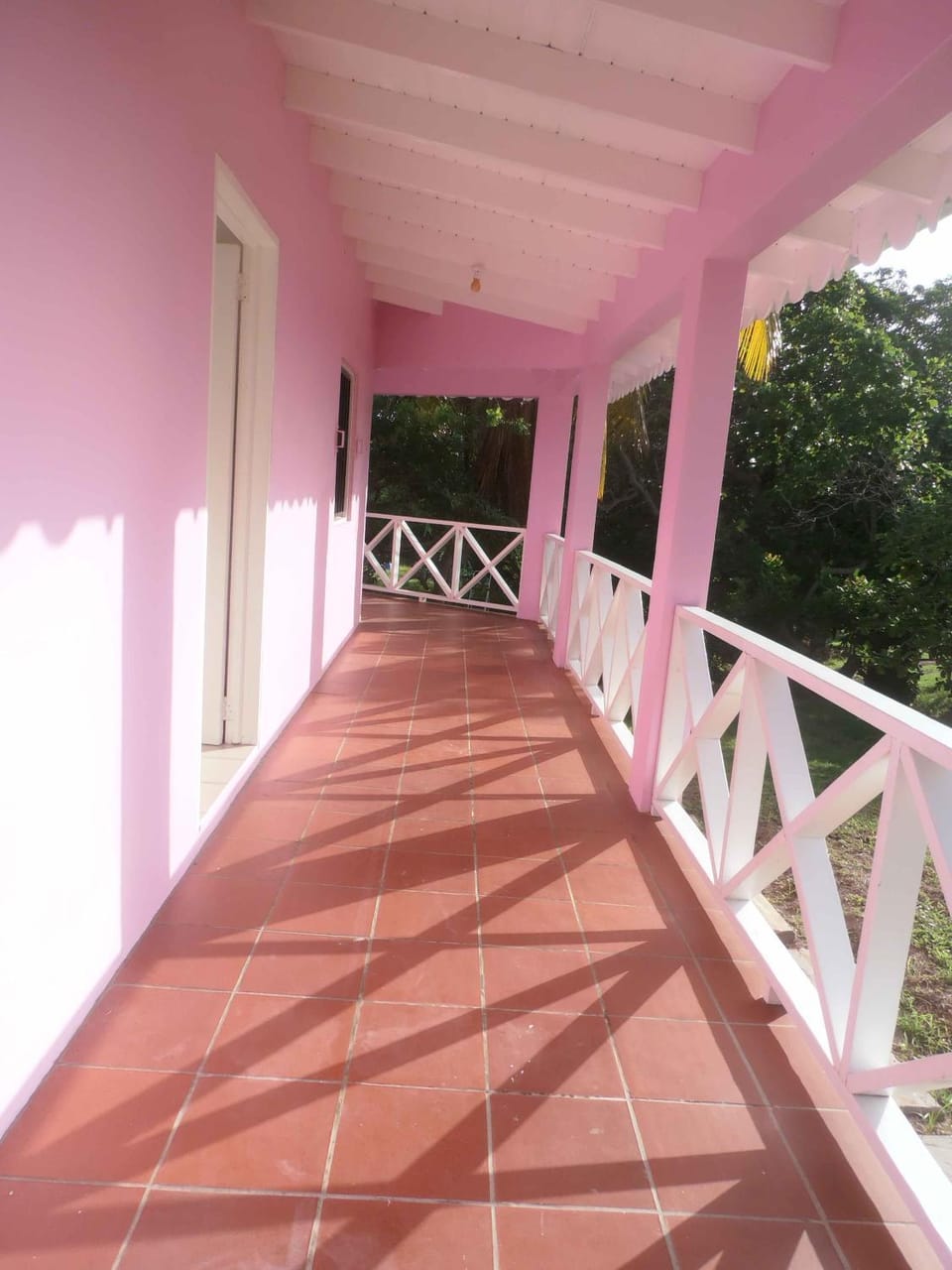 The Pink House Villa in Caribbean