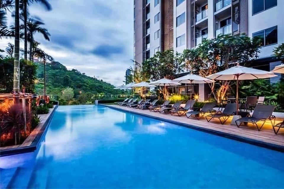 Property building, Swimming pool