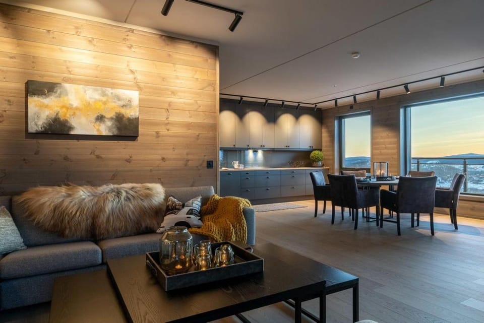 Riddertunets luksuriøse Apartment in Innlandet