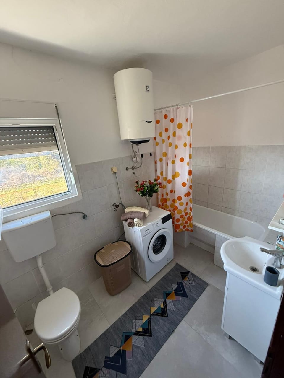 Toilet, Bathroom, Bath, washing machine