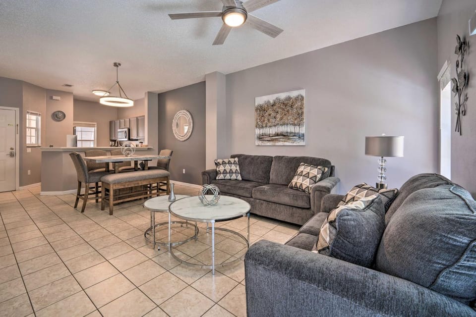 9 Mi to Disney: Resort Getaway w/ Private Patio! House in Kissimmee