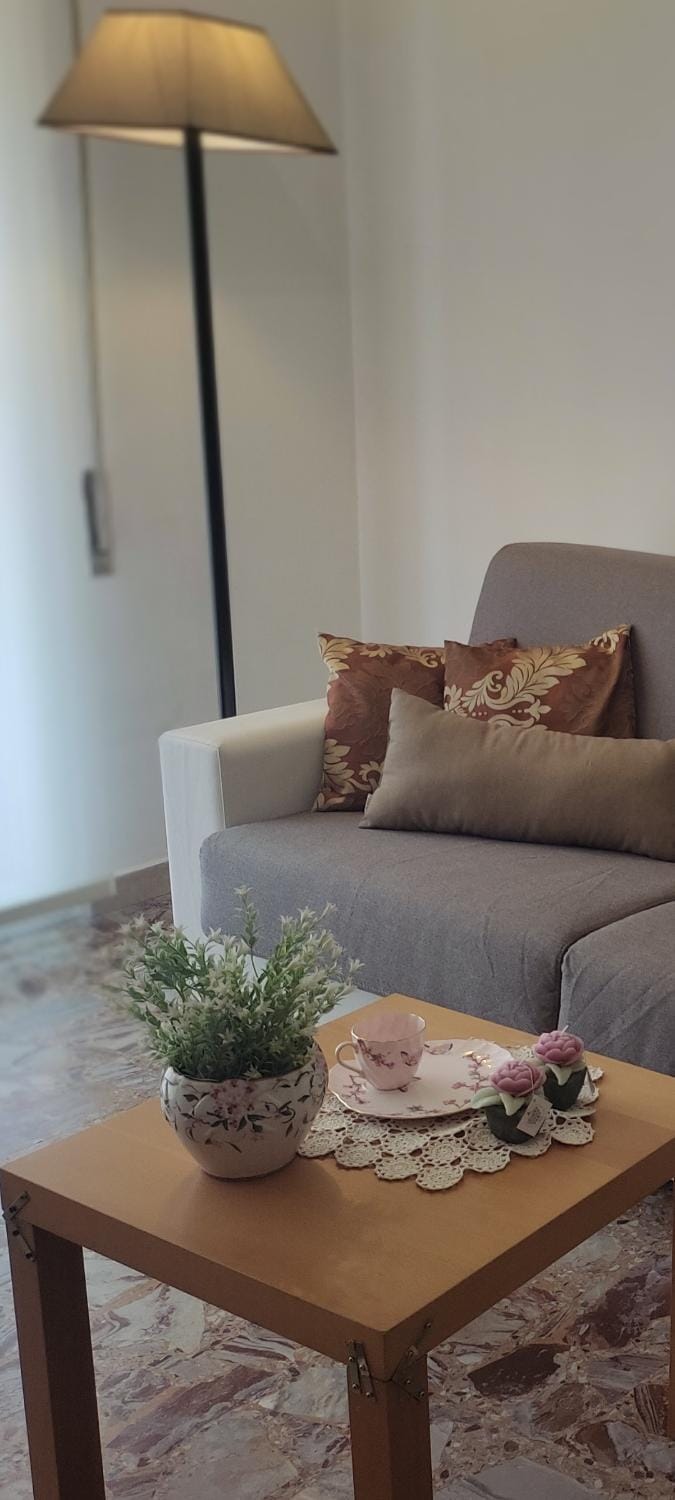 Living room, Seating area, air conditioner