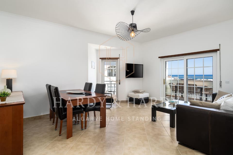 TV and multimedia, Living room, Seating area, Dining area, Sea view