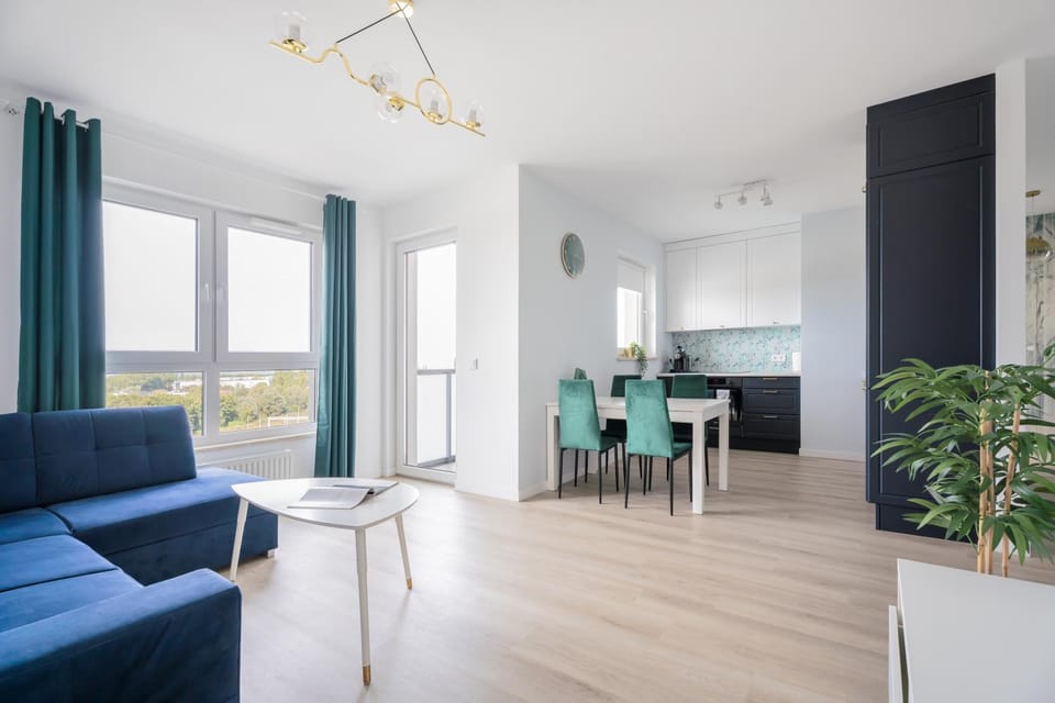 Baltic Vista - sea view- Polsat Plus ARENA, free Parking Apartment in Gdansk