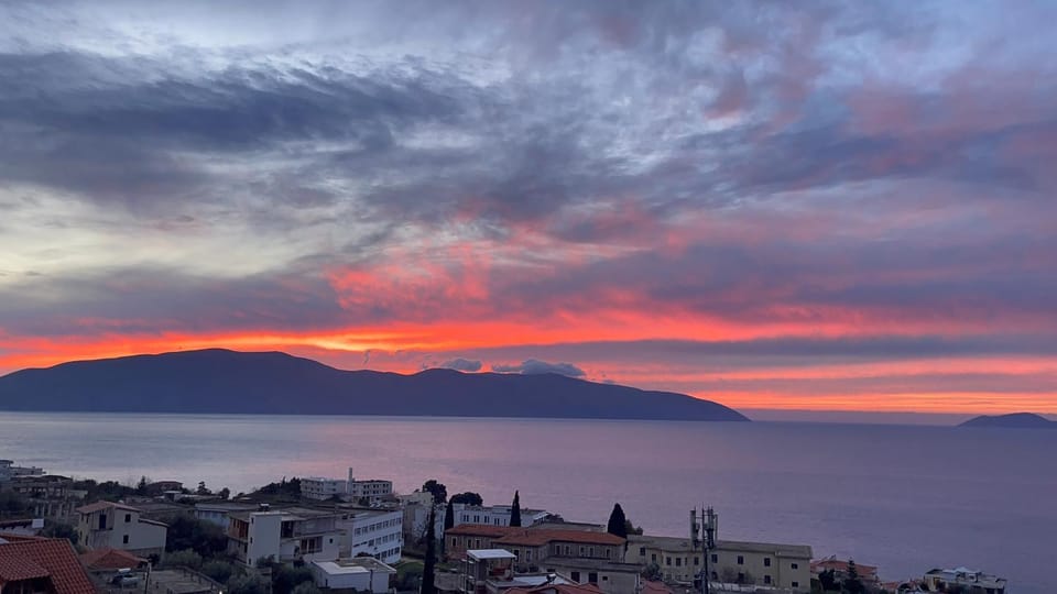 Natural landscape, Sea view, Sunrise, Sunset