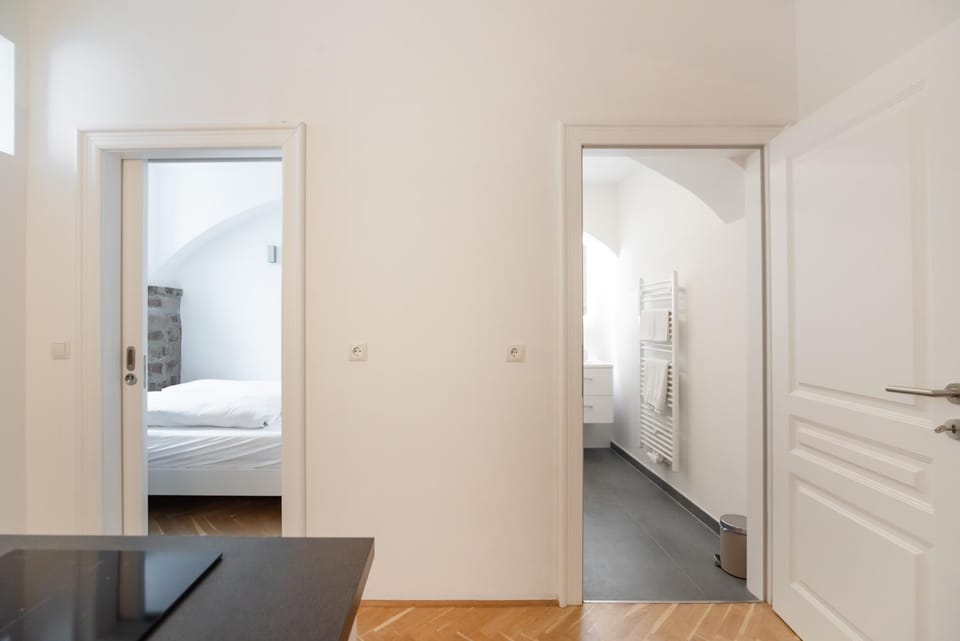Bathroom, Kitchen or kitchenette, Bedroom
