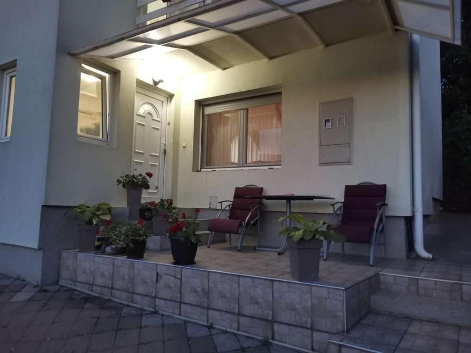 Property building, Patio, Day, Night, Seating area