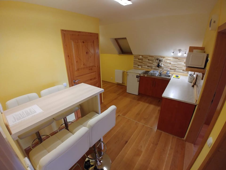 Kitchen or kitchenette, Photo of the whole room, Dining area, minibar, stove