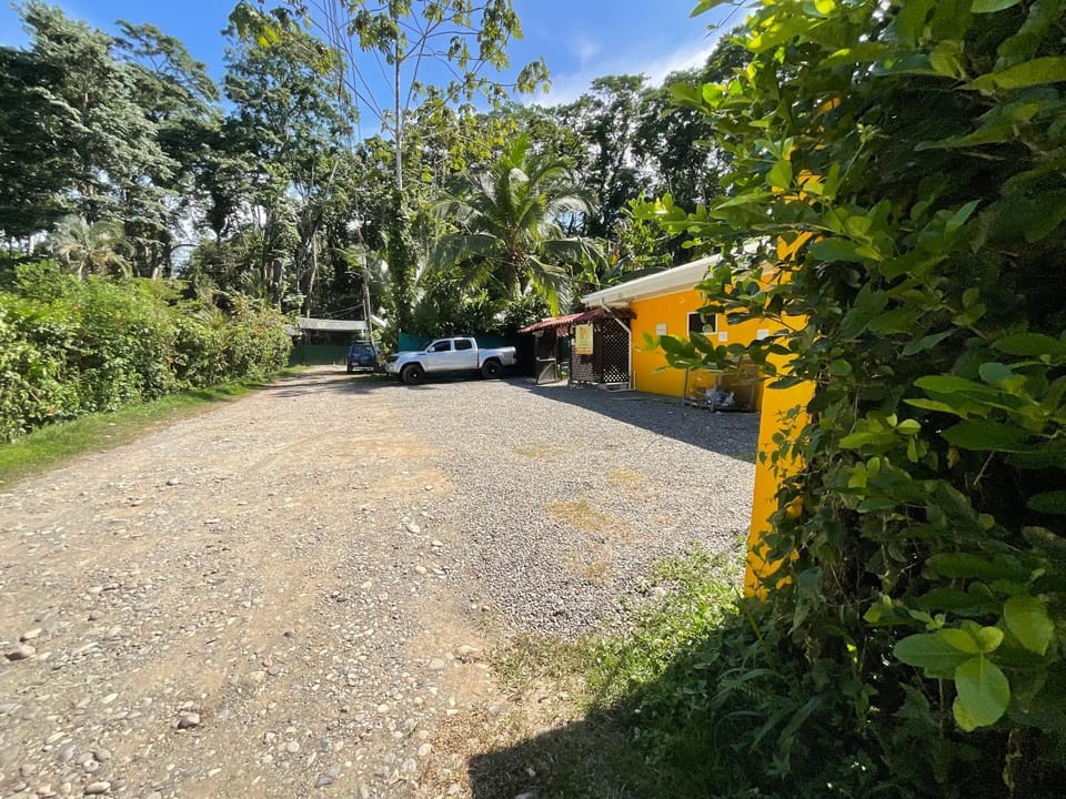 Facade/entrance, Parking