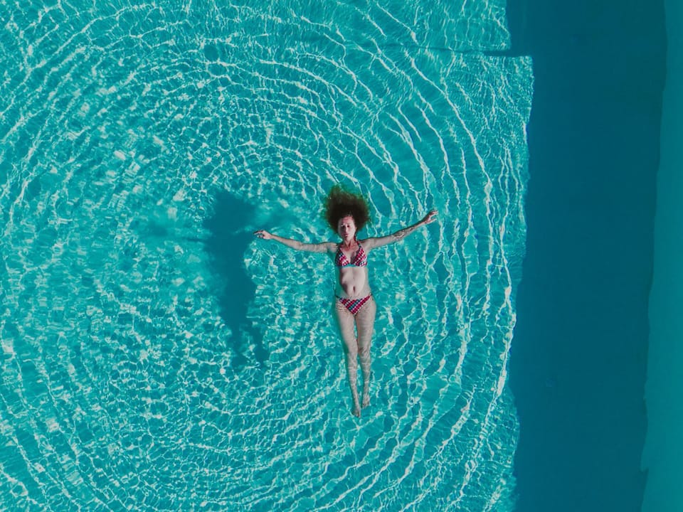 People, Natural landscape, Pool view, Swimming pool