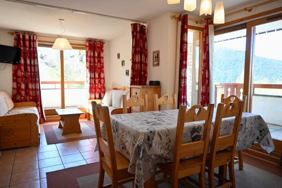 Résidence Edelweiss - Appartement de charme 3 pièces 8 personnes à Vallandry proche des pistes, des commerces et du centre station MAE-2003 Apartment in Landry