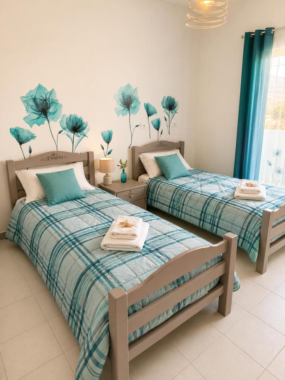 Bedroom, towels, towels