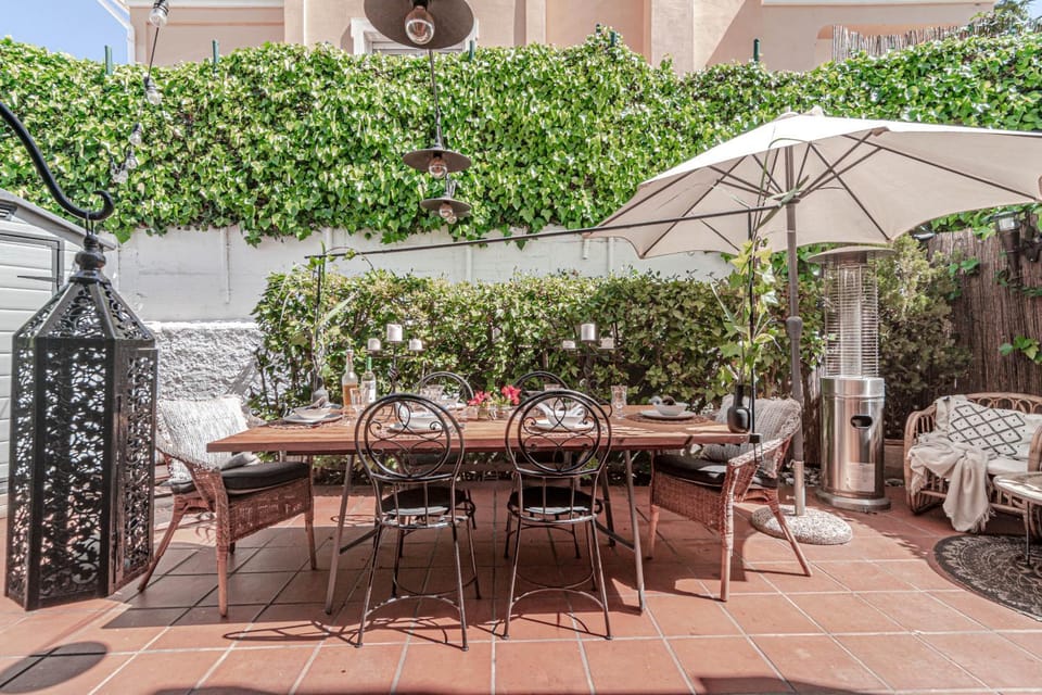 Patio, Garden, Garden view