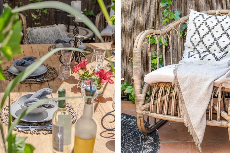 Patio, Garden, Garden view