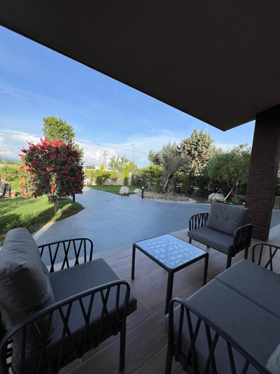 Patio, Day, Garden, View (from property/room), Balcony/Terrace, Seating area, Garden view