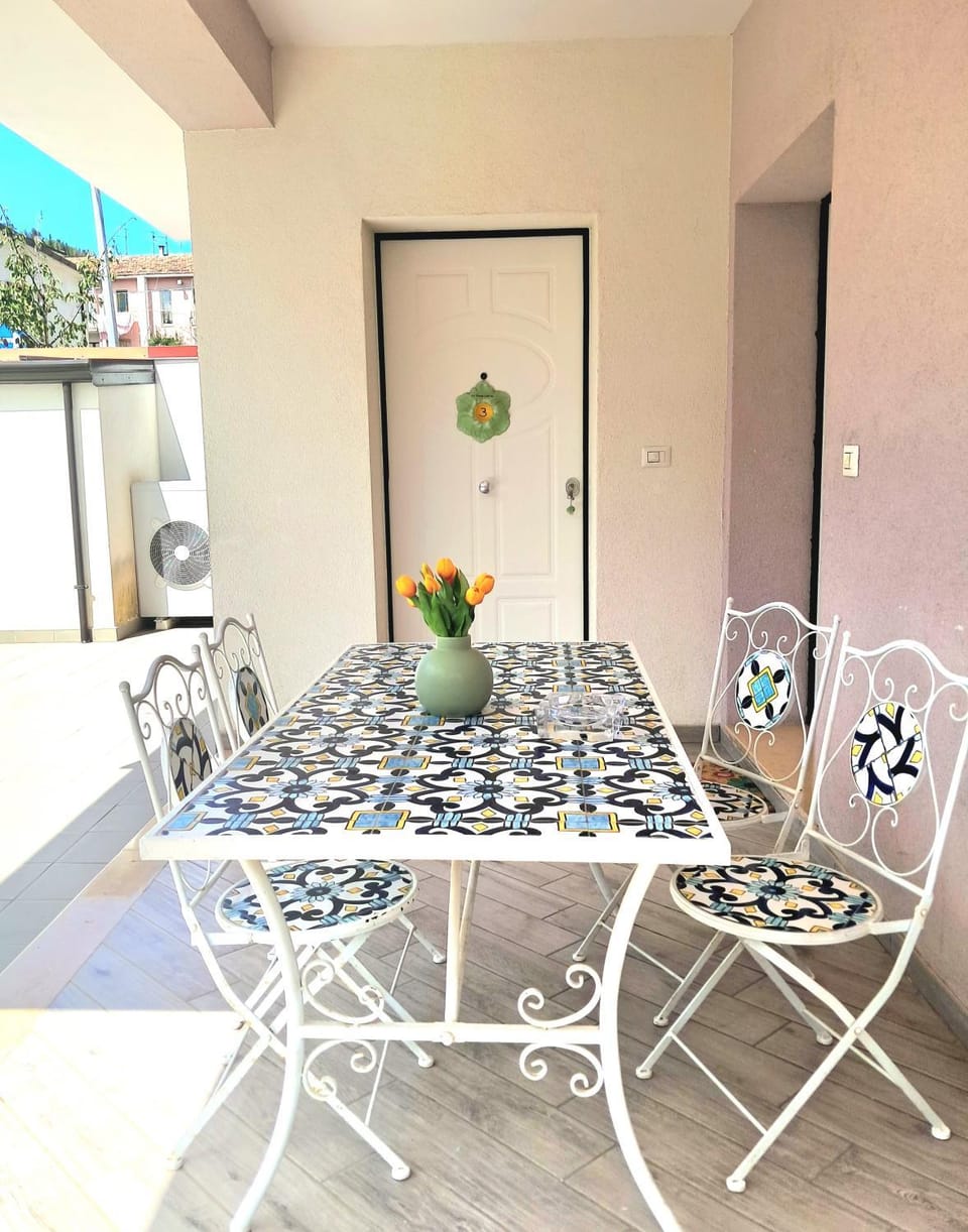 Property building, Patio