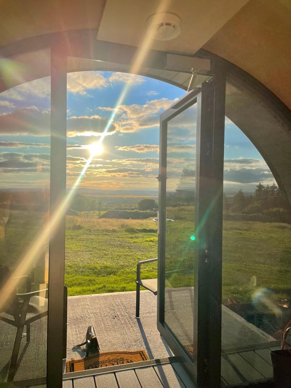 Patio, Natural landscape, View (from property/room), Sunrise, Sunset