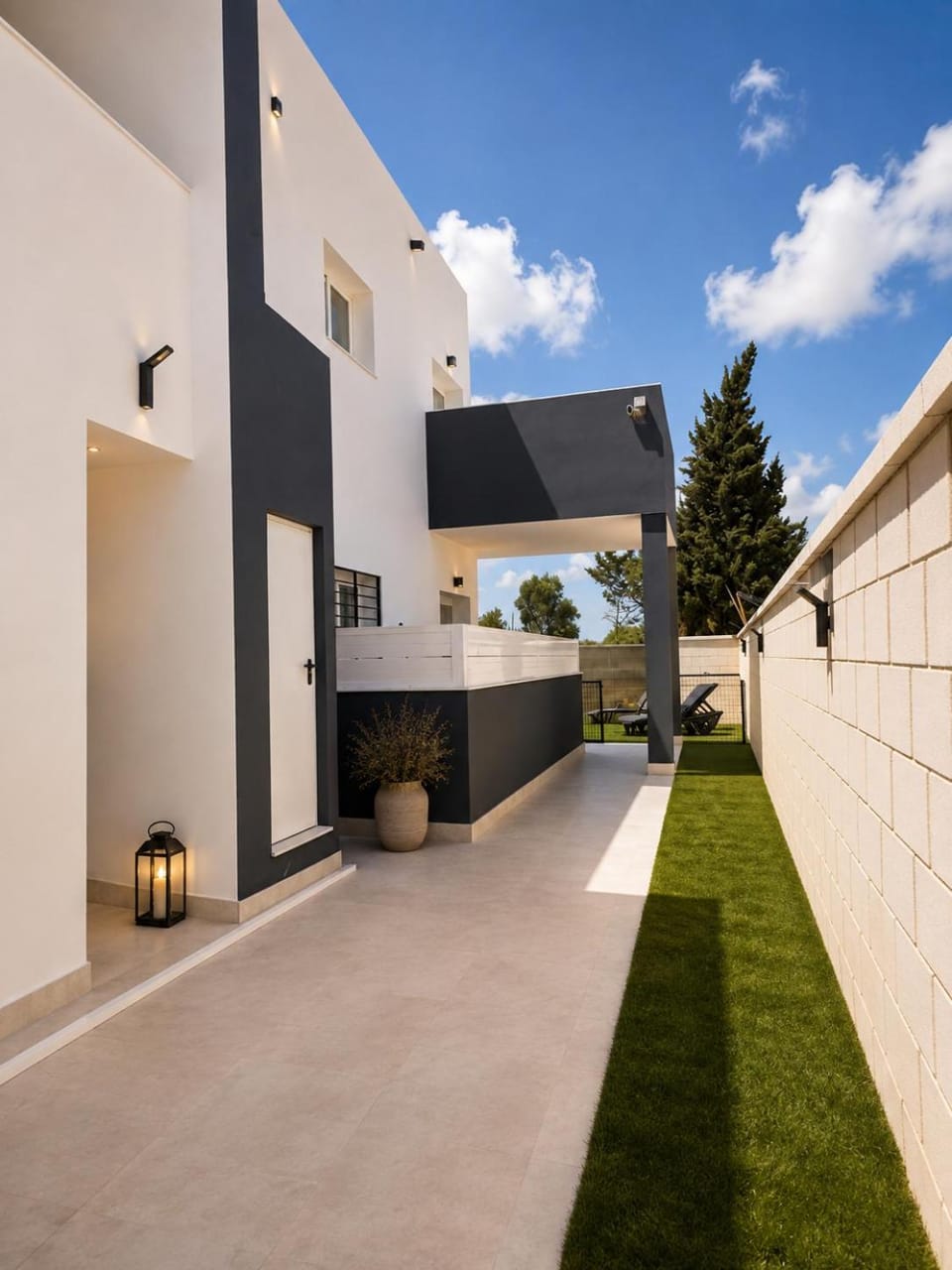 Property building, Day, Garden