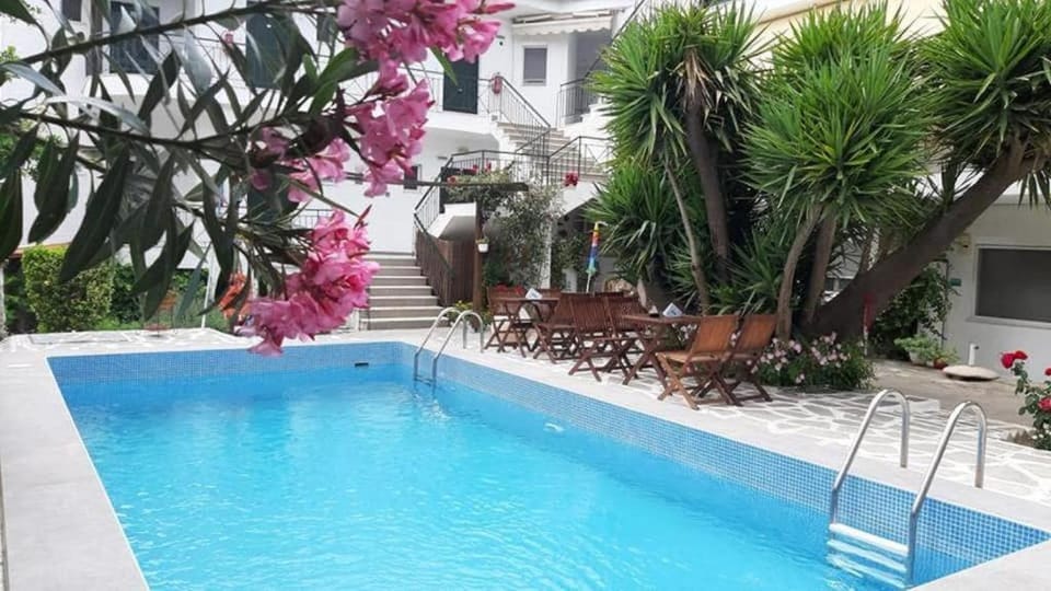 Patio, Day, Garden, Garden, Garden view, Pool view, Swimming pool, Swimming pool