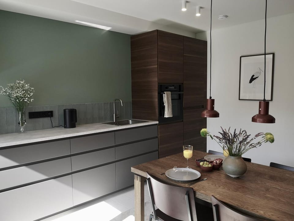 Coffee/tea facilities, Kitchen or kitchenette, Dining area, pet friendly