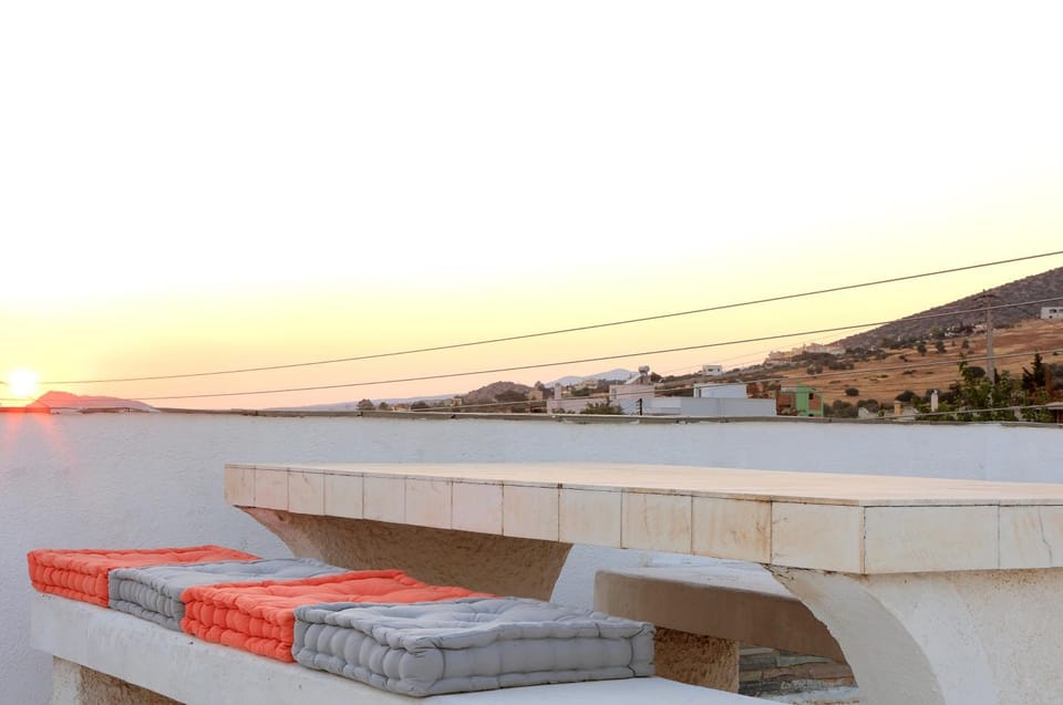 Natural landscape, View (from property/room), Balcony/Terrace, Sunset