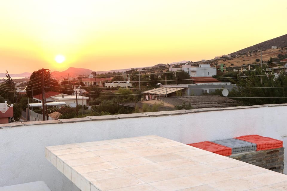 Natural landscape, Balcony/Terrace, Sunset