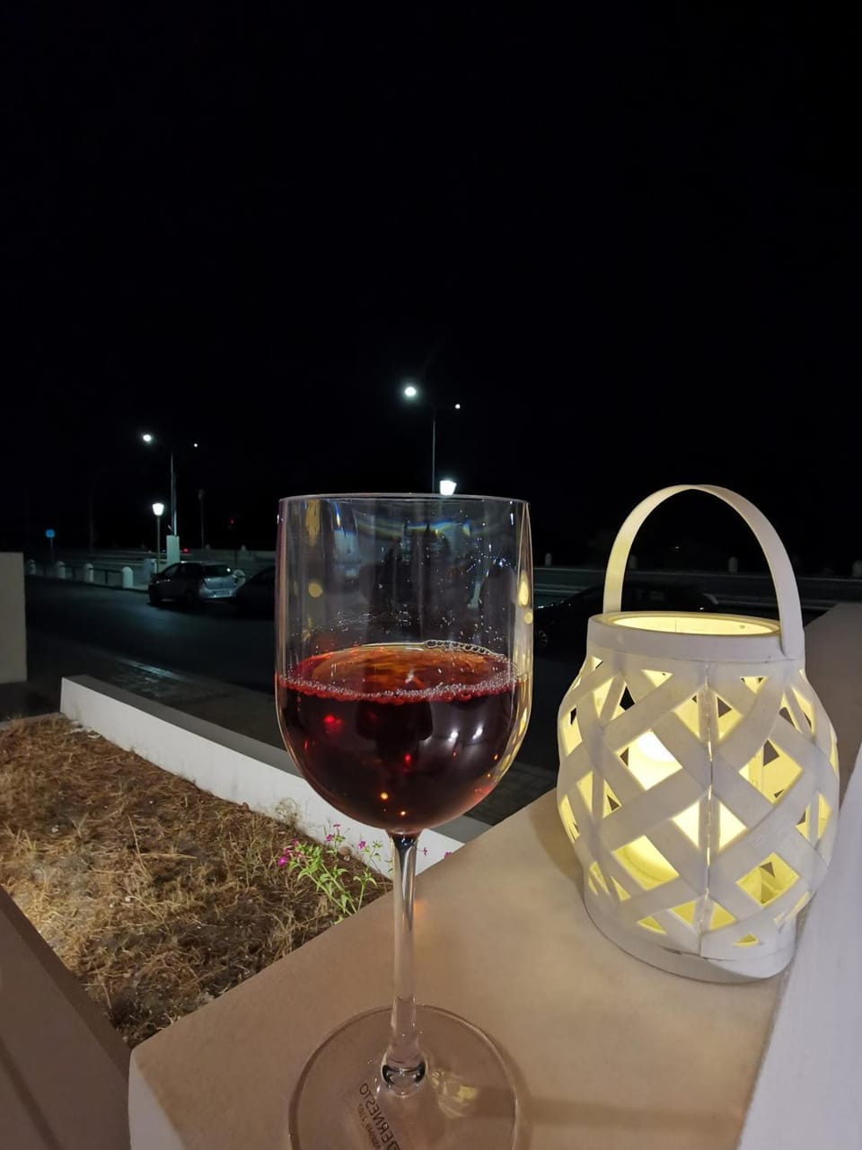 Night, Balcony/Terrace, Sea view