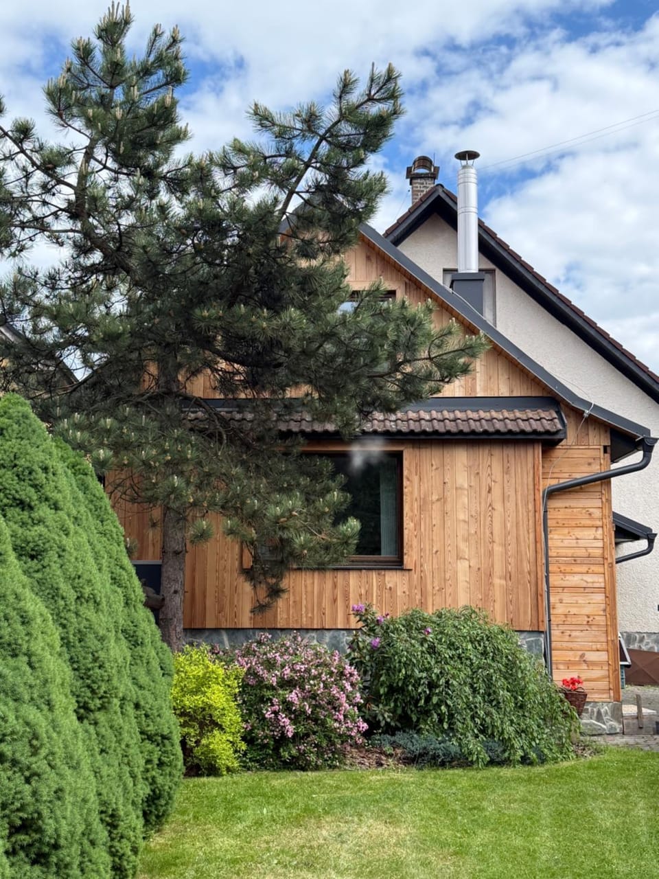 Property building, Garden, Garden view