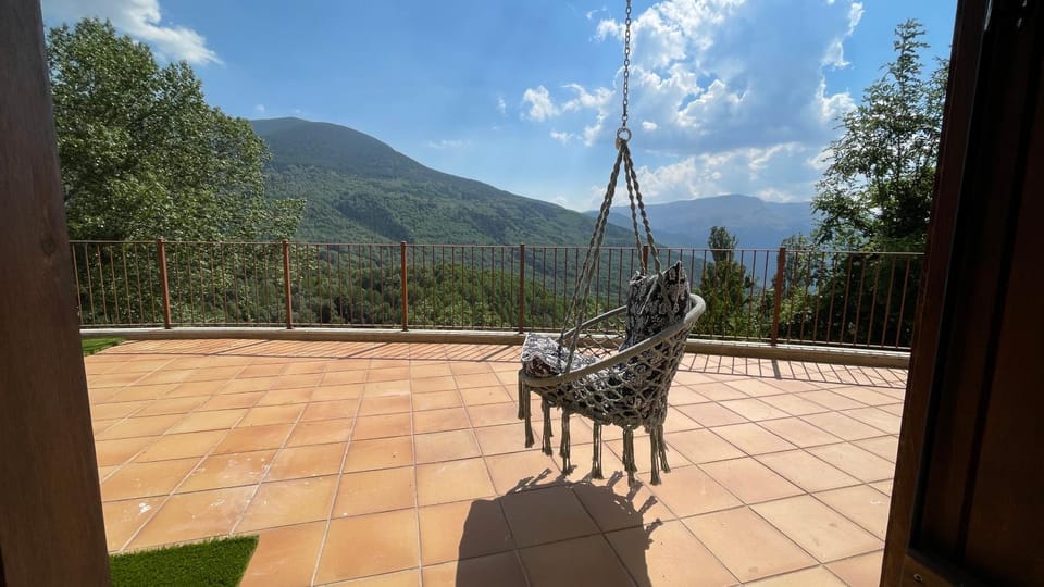 Day, Natural landscape, View (from property/room), Balcony/Terrace, Mountain view