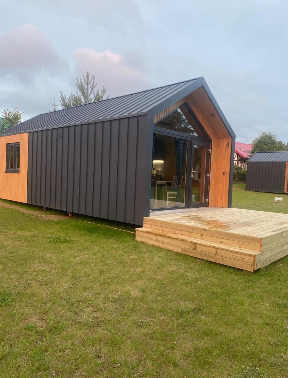 Domek Lubkowo Holliday Nature lodge in Pomeranian Voivodeship