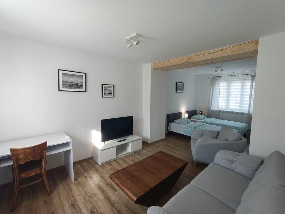 TV and multimedia, Seating area, Bedroom