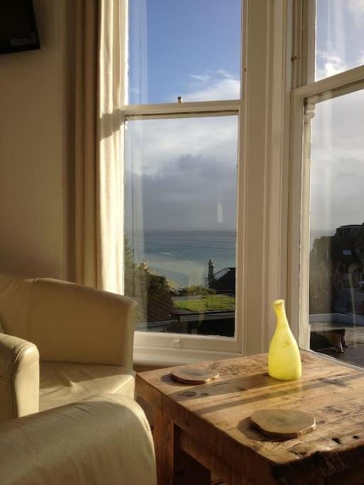 Seating area, Bedroom, Sea view