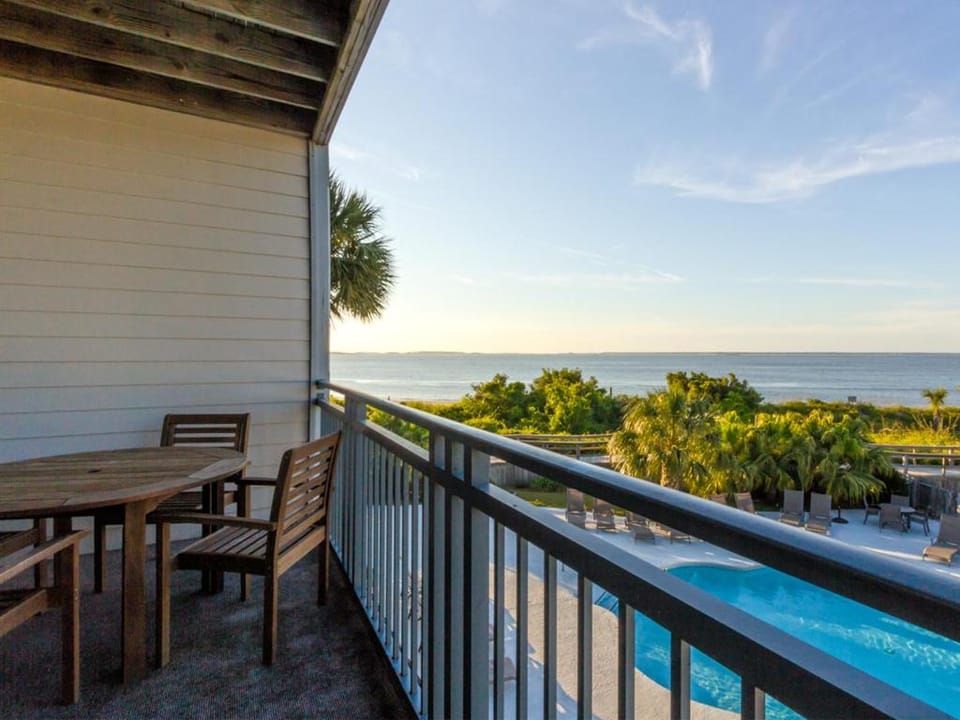 Balcony/Terrace, Pool view, Sea view