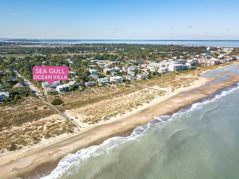 Sea Gull Ocean Villa House in Tybee Island