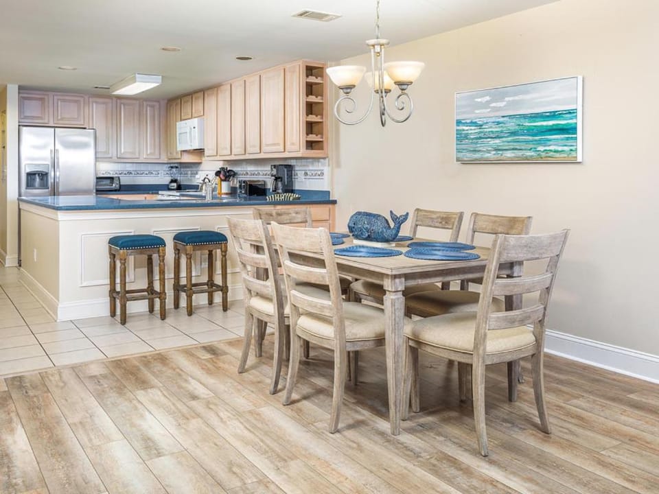 Kitchen or kitchenette, Dining area, furniture, microwave
