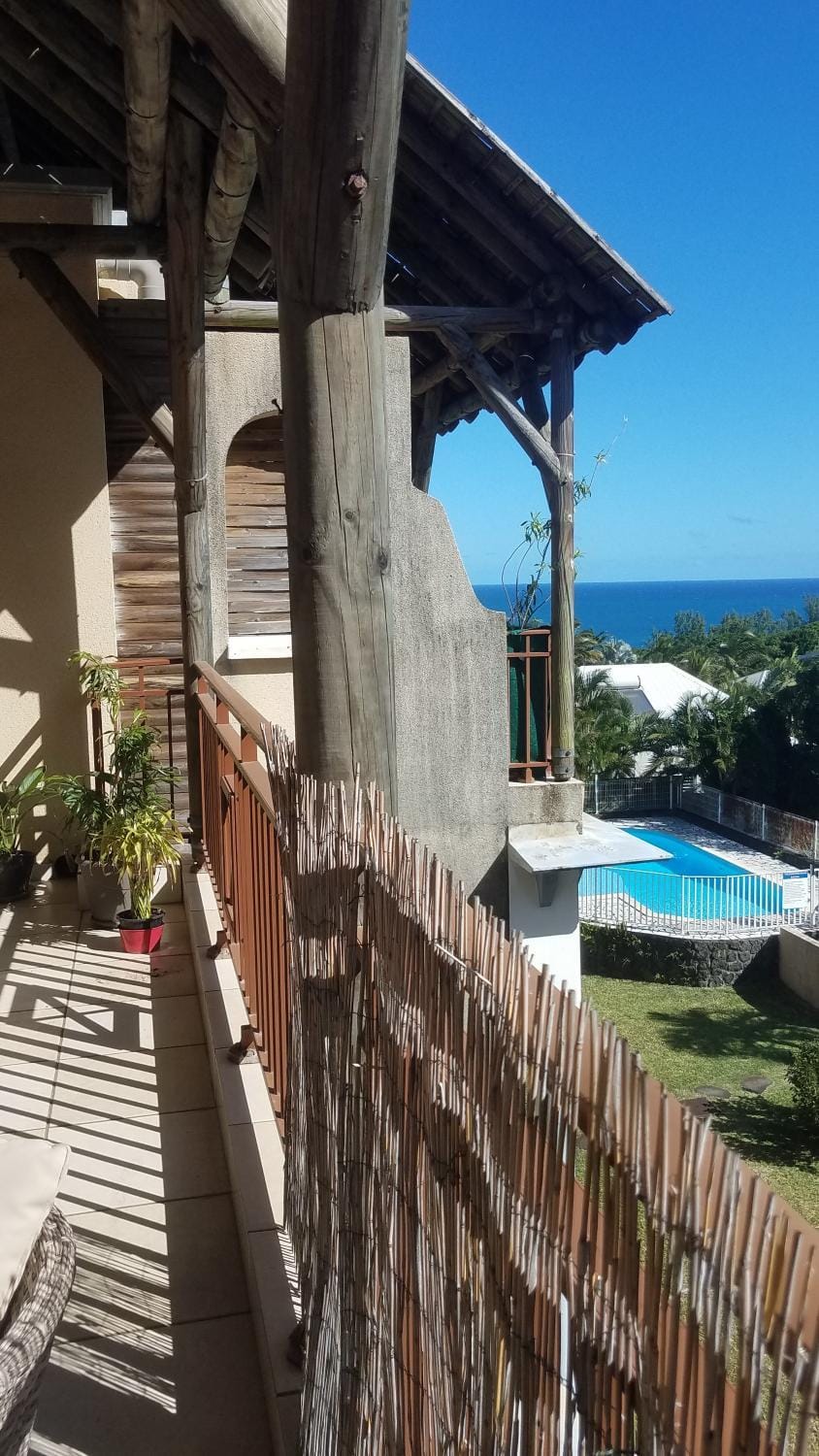 Balcony/Terrace, Pool view