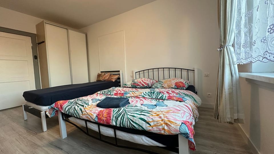 Bed, Photo of the whole room, Bedroom, wardrobe