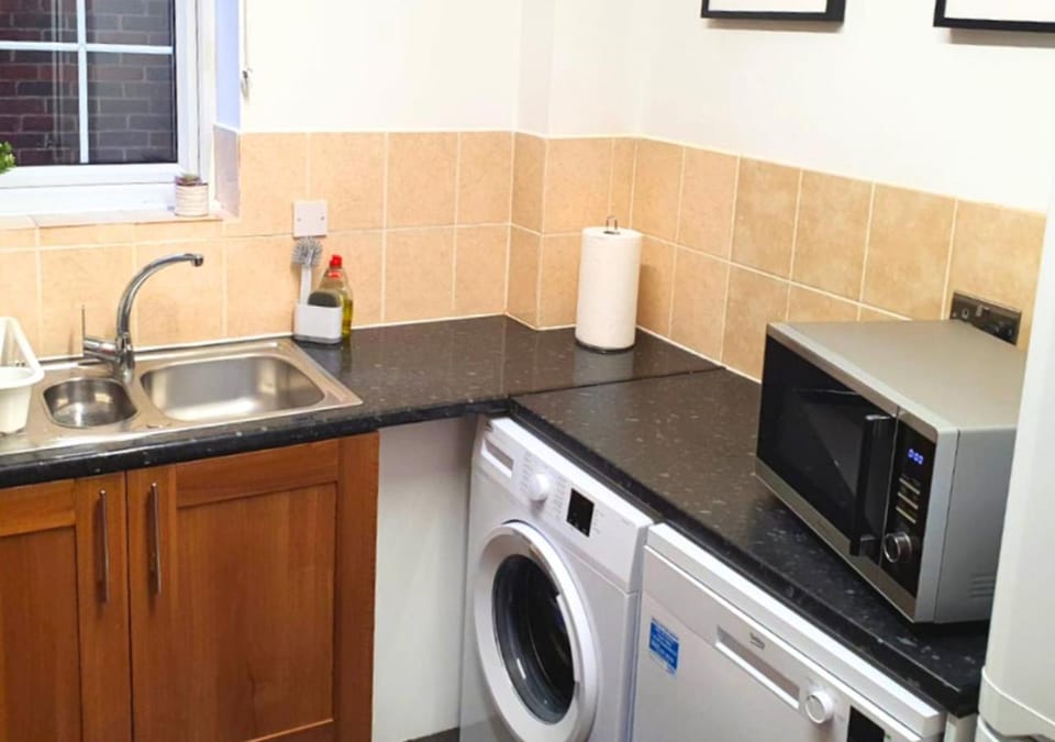 dishwasher, minibar, washing machine, kitchen
