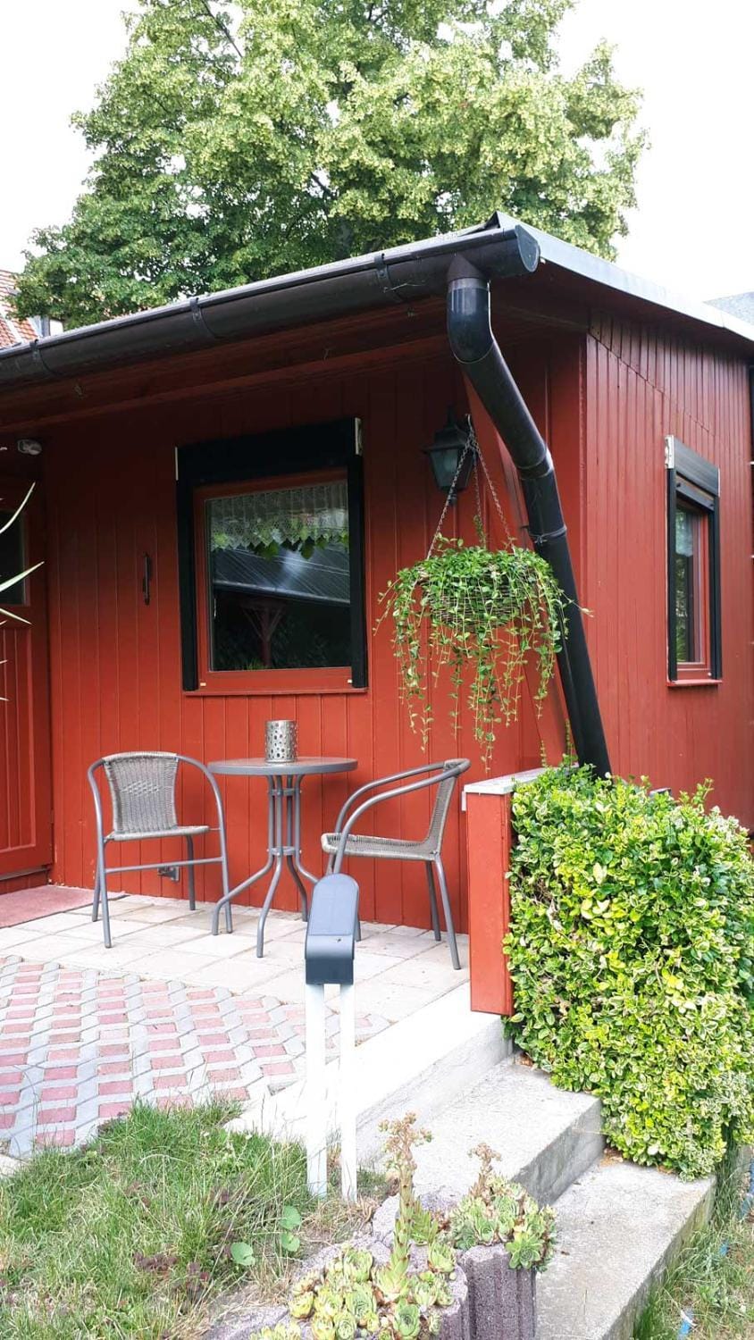 Property building, Patio