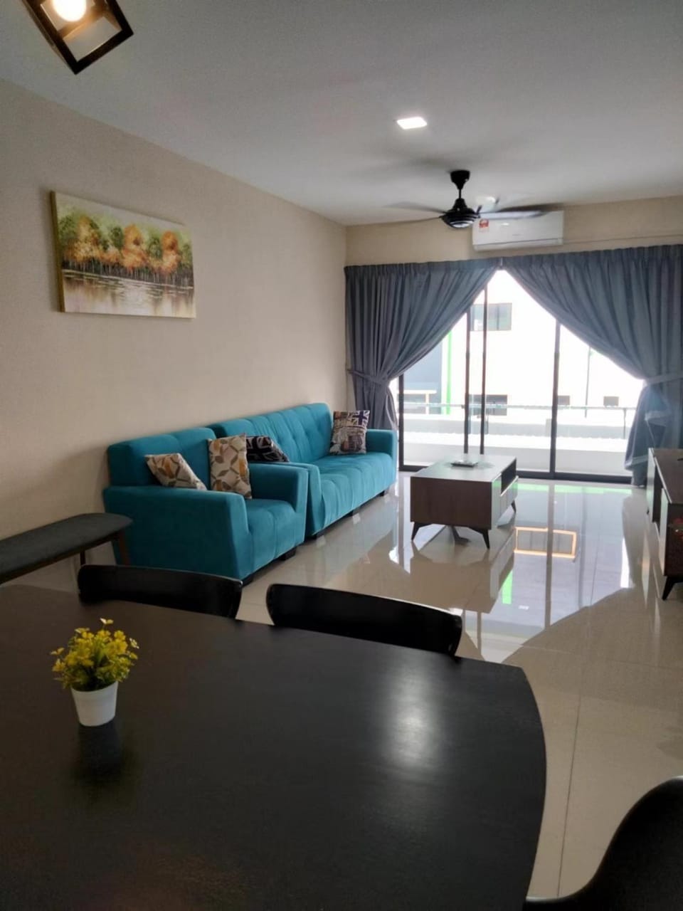 Balcony/Terrace, Living room, air conditioner
