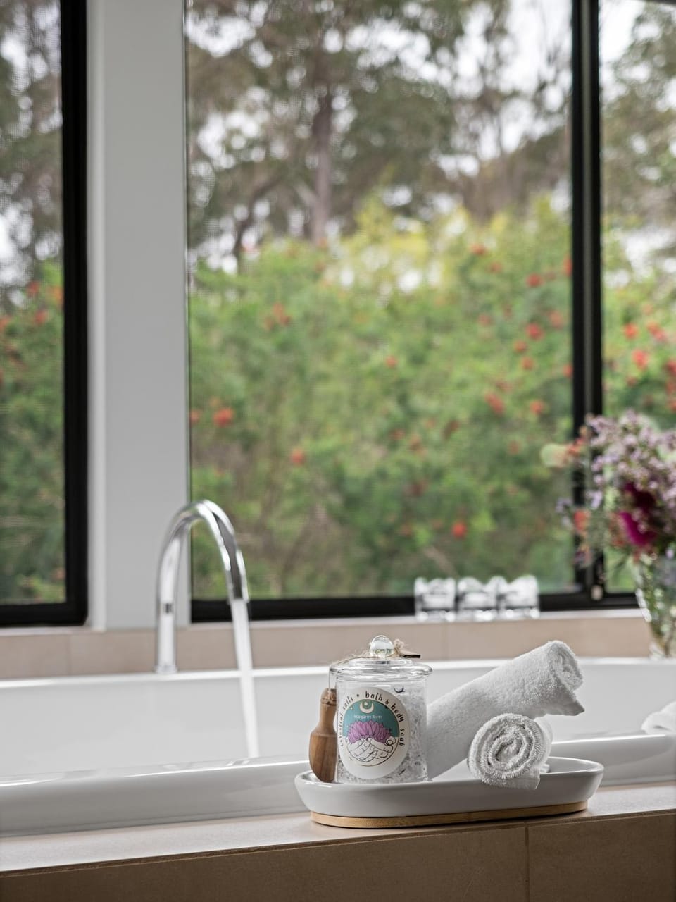 Natural landscape, Bathroom, Bath