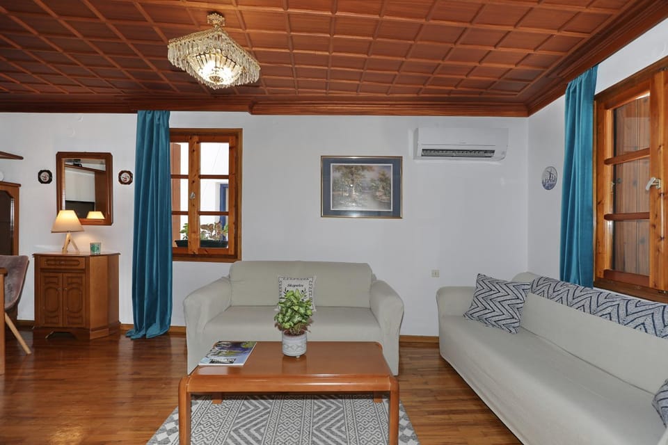Living room, Seating area, air conditioner